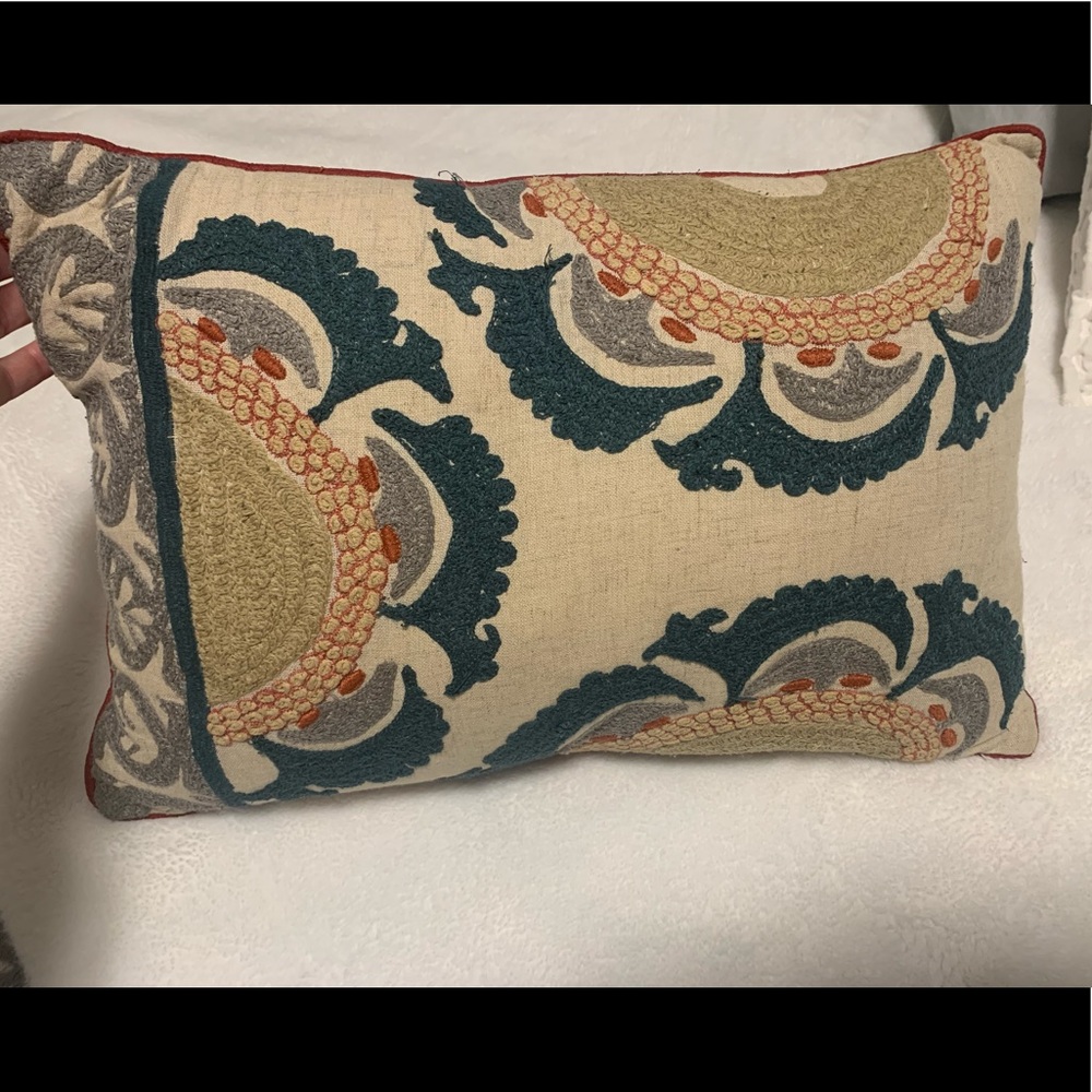 World Market toss pillow